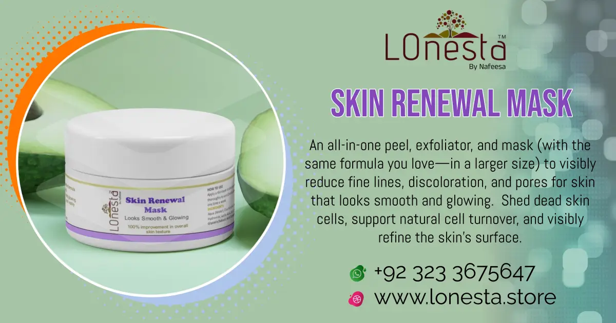 Natural skincare with Lonesta products